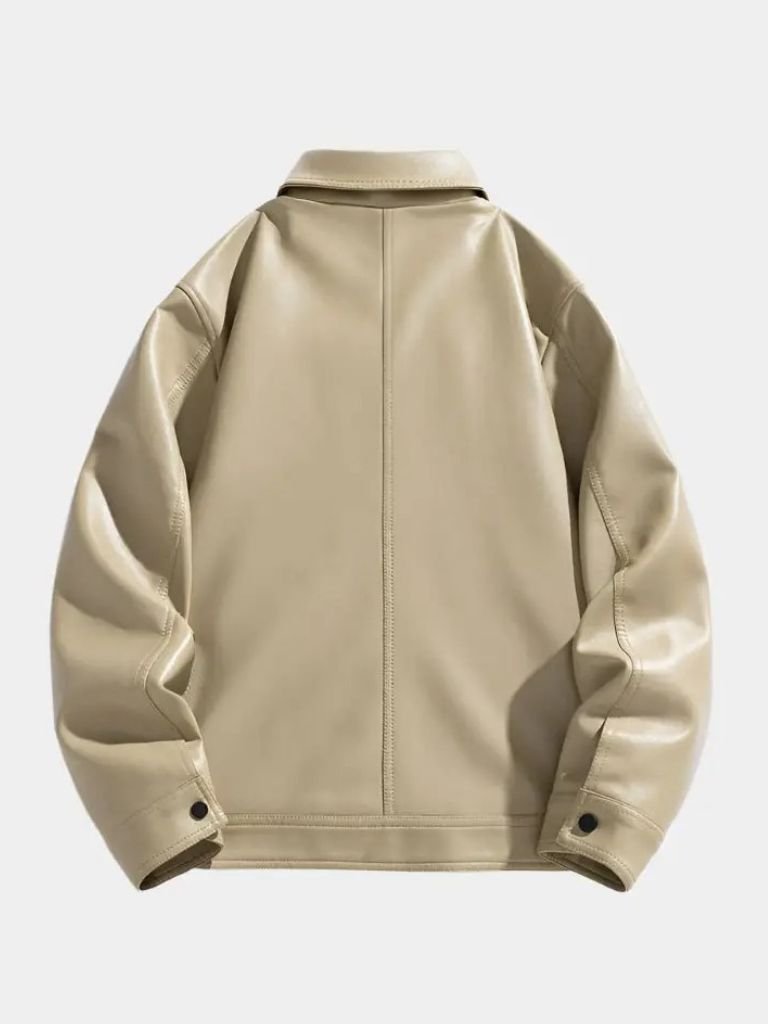Chaqueta de Cuero Denver - Cross & Crown