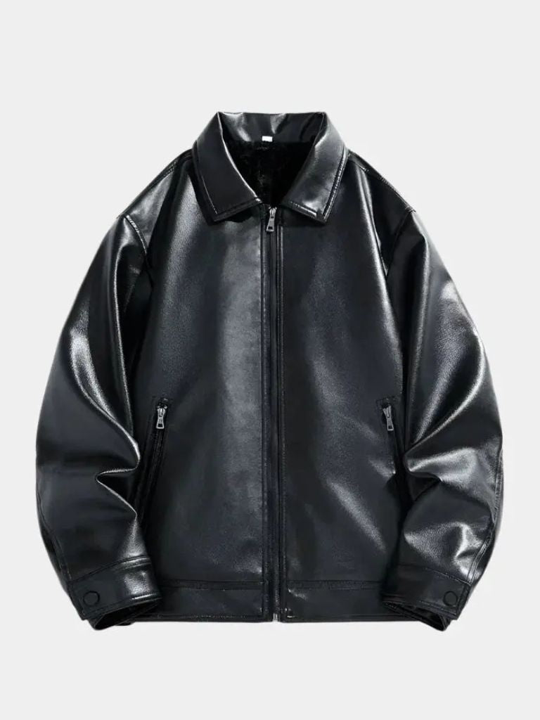 Chaqueta de Cuero Denver - Cross & Crown