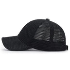 Gorra ligera y transpirable.