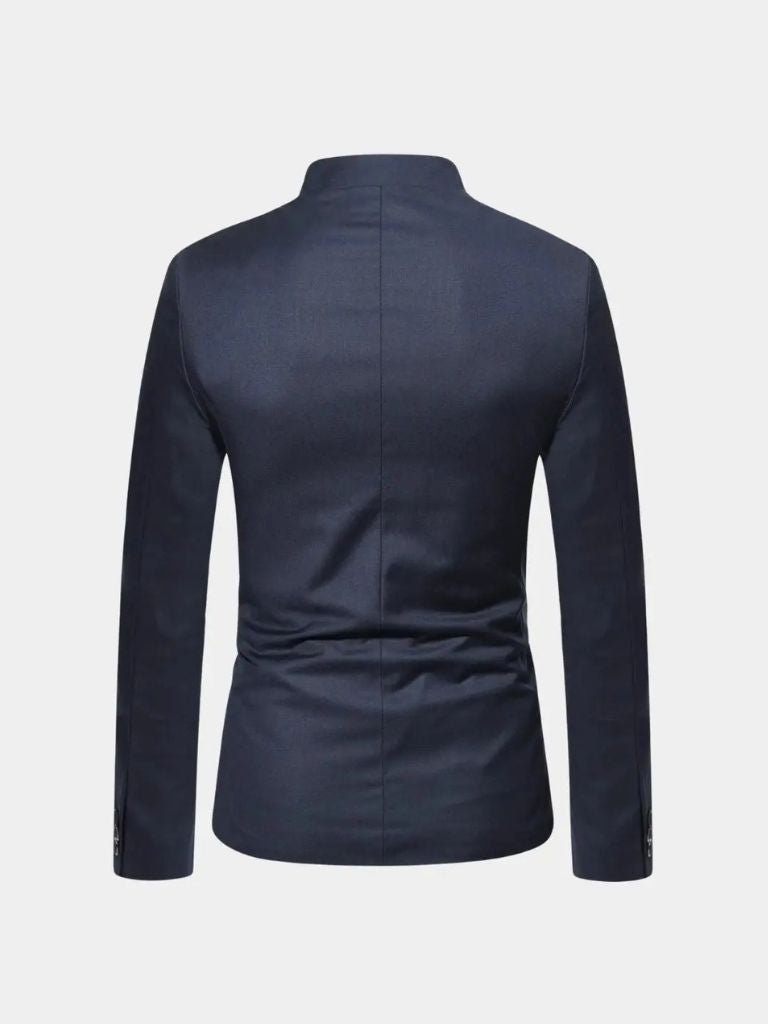 Chaqueta de Cuello Elegante - Cruz y Corona