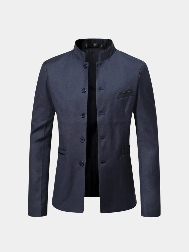 Chaqueta de Cuello Elegante - Cruz y Corona
