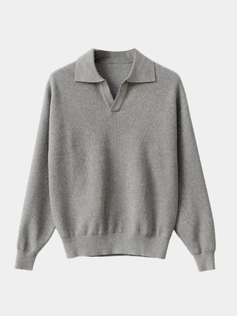 Polo Pullover V-Neck Esencial - Cross & Crown