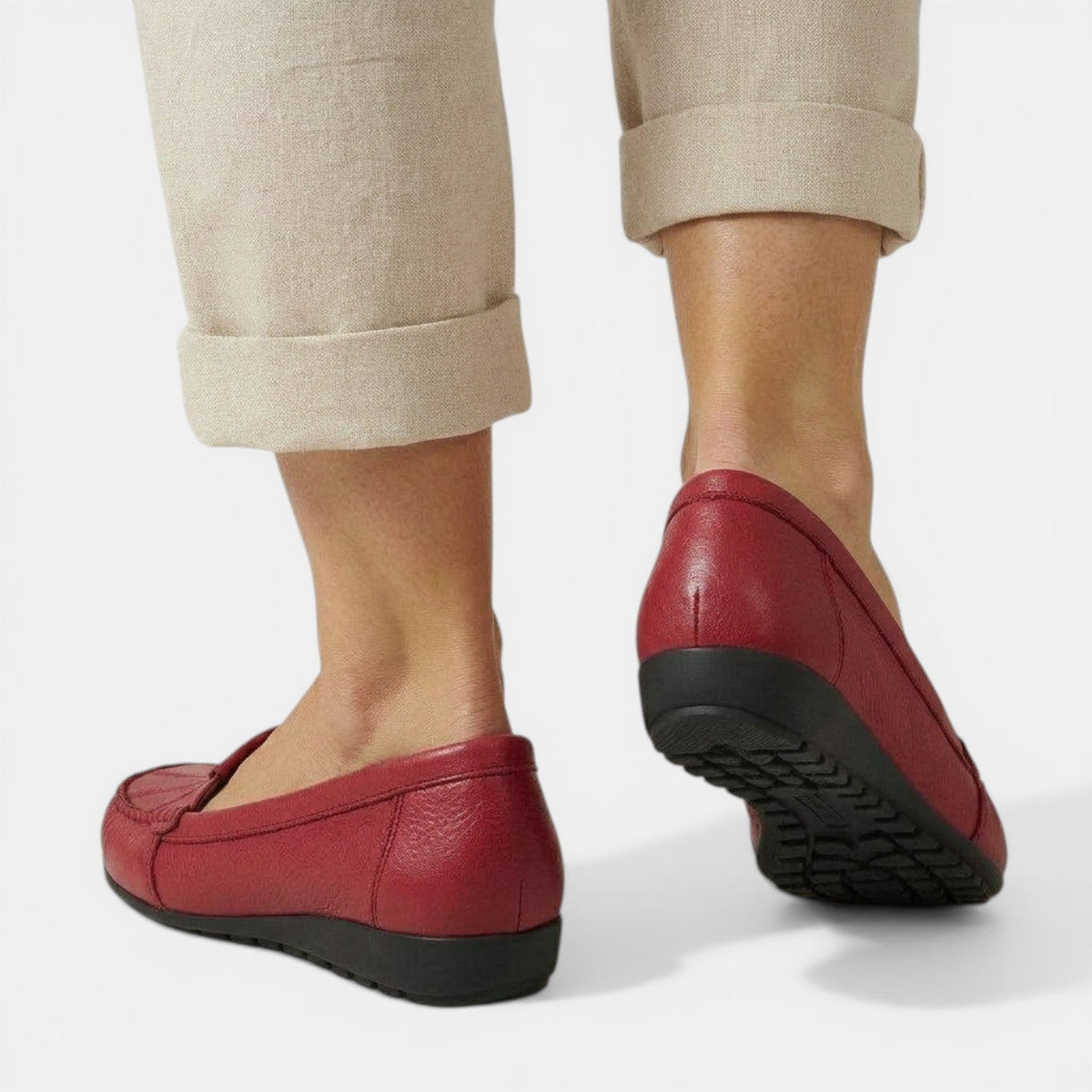 Mocasines Mujer Cuero Ortopédicos