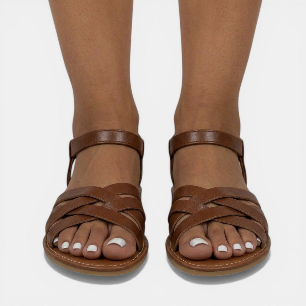 Sandalias Planas Tirantes Cruzados