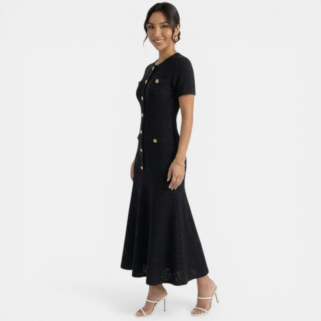 Vestido Midi Elegante Mujer