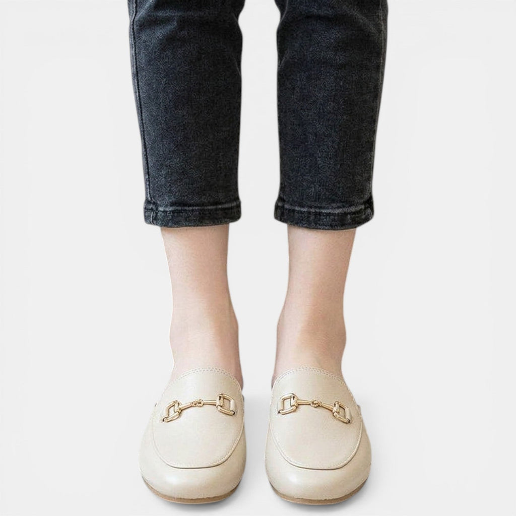 Mules de Cuero Mujer Cómodos