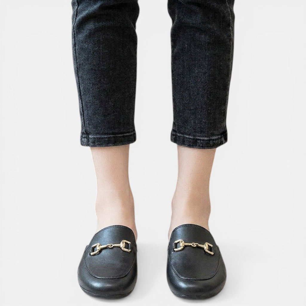 Mules de Cuero Mujer Cómodos