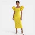 Vestido Midi Elegante Mujer