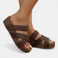 Sandalias Mujer Tiras Cruzadas