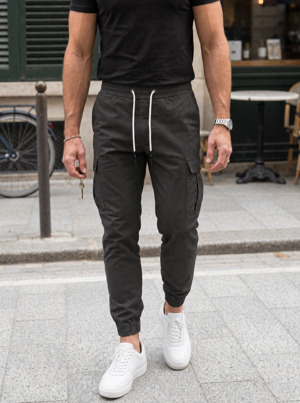 Pantalones Jogger Casual - Cross & Crown