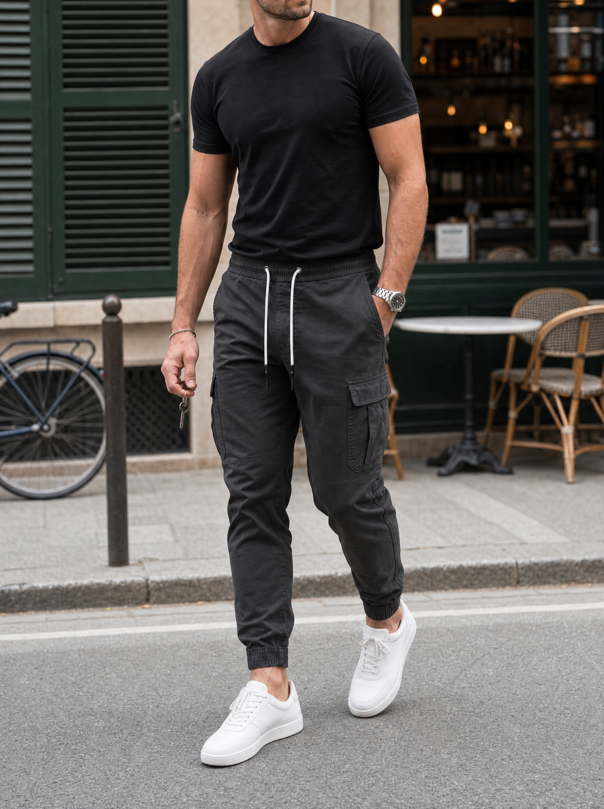 Pantalones Jogger Casual - Cross & Crown