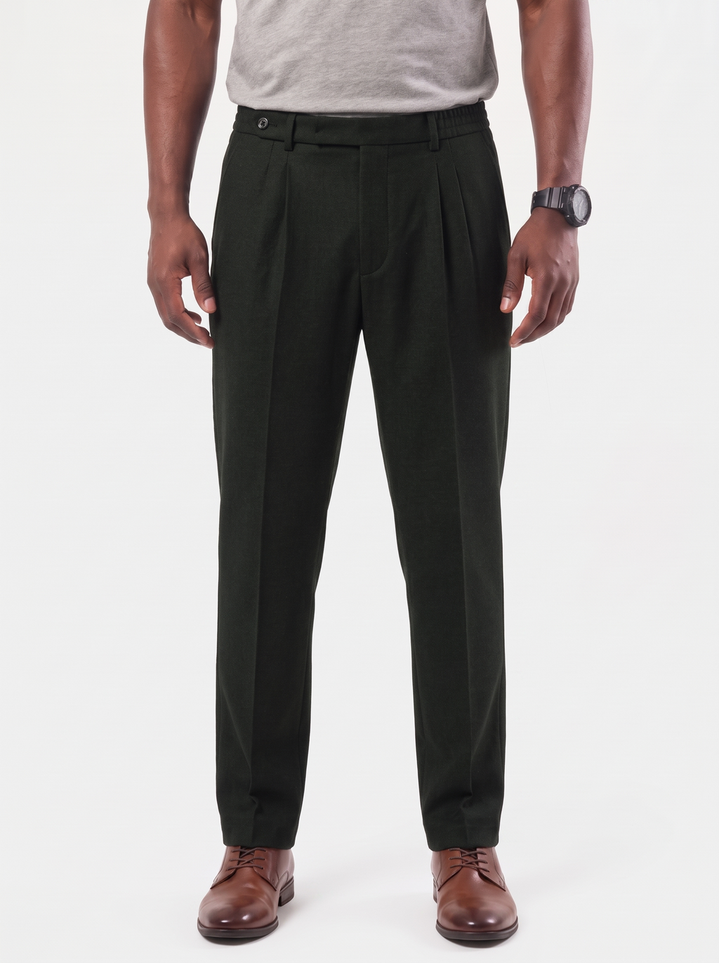 Pantalones Elásticos Clásicos Premium - Cross & Crown