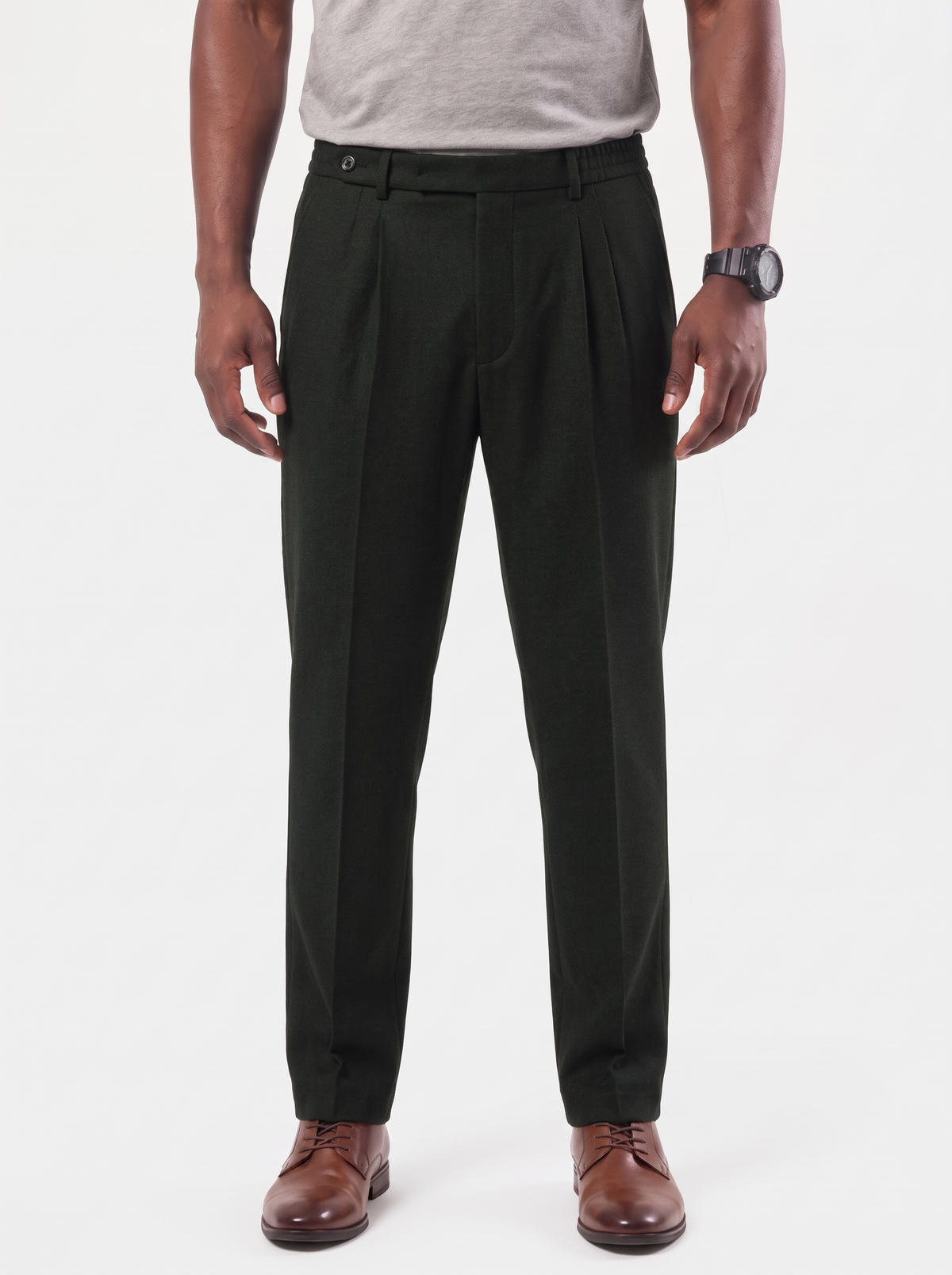 Pantalones Elásticos Clásicos Premium - Cross & Crown