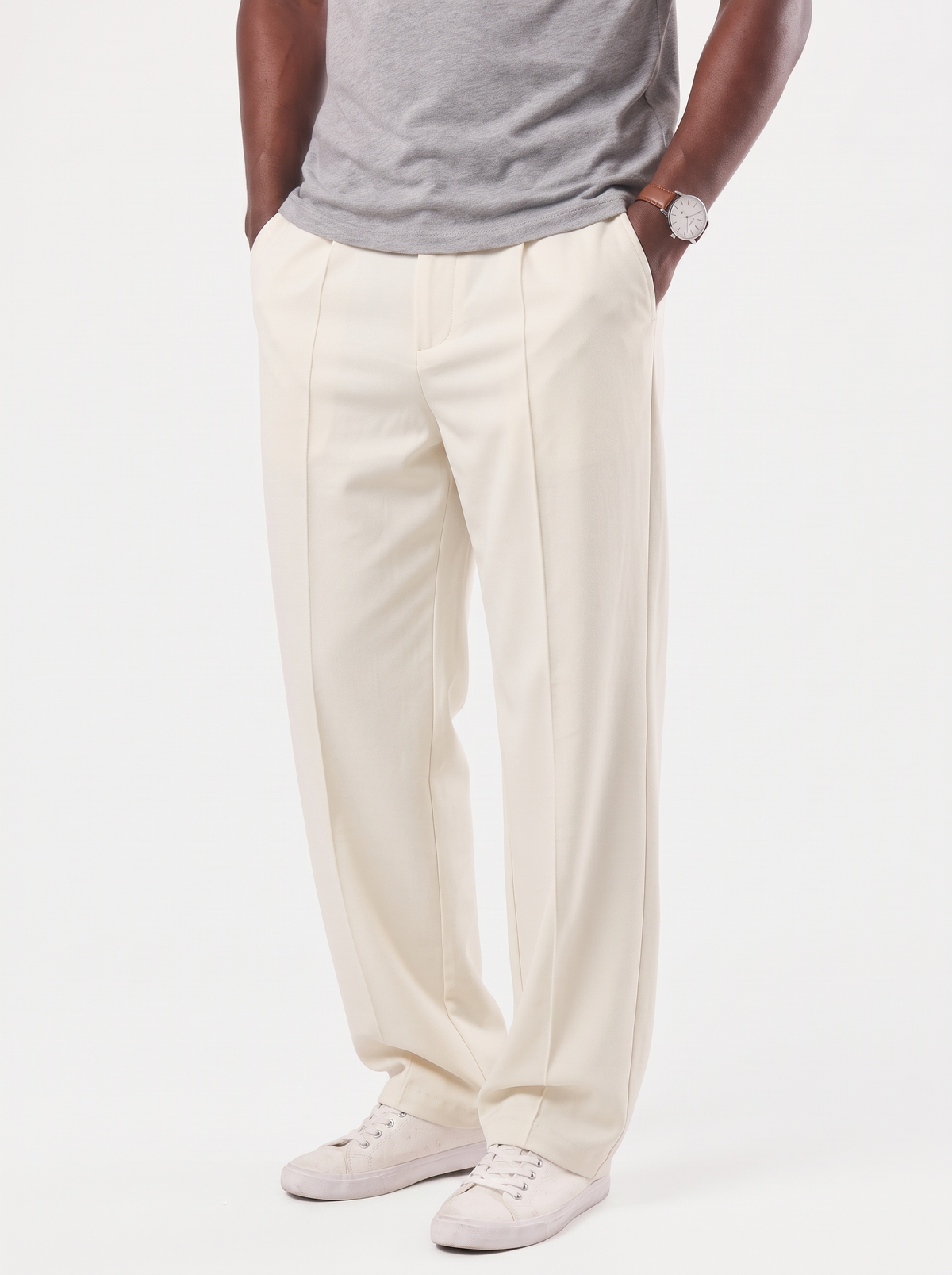 Pantalones Baggy Esenciales - Cross & Crown