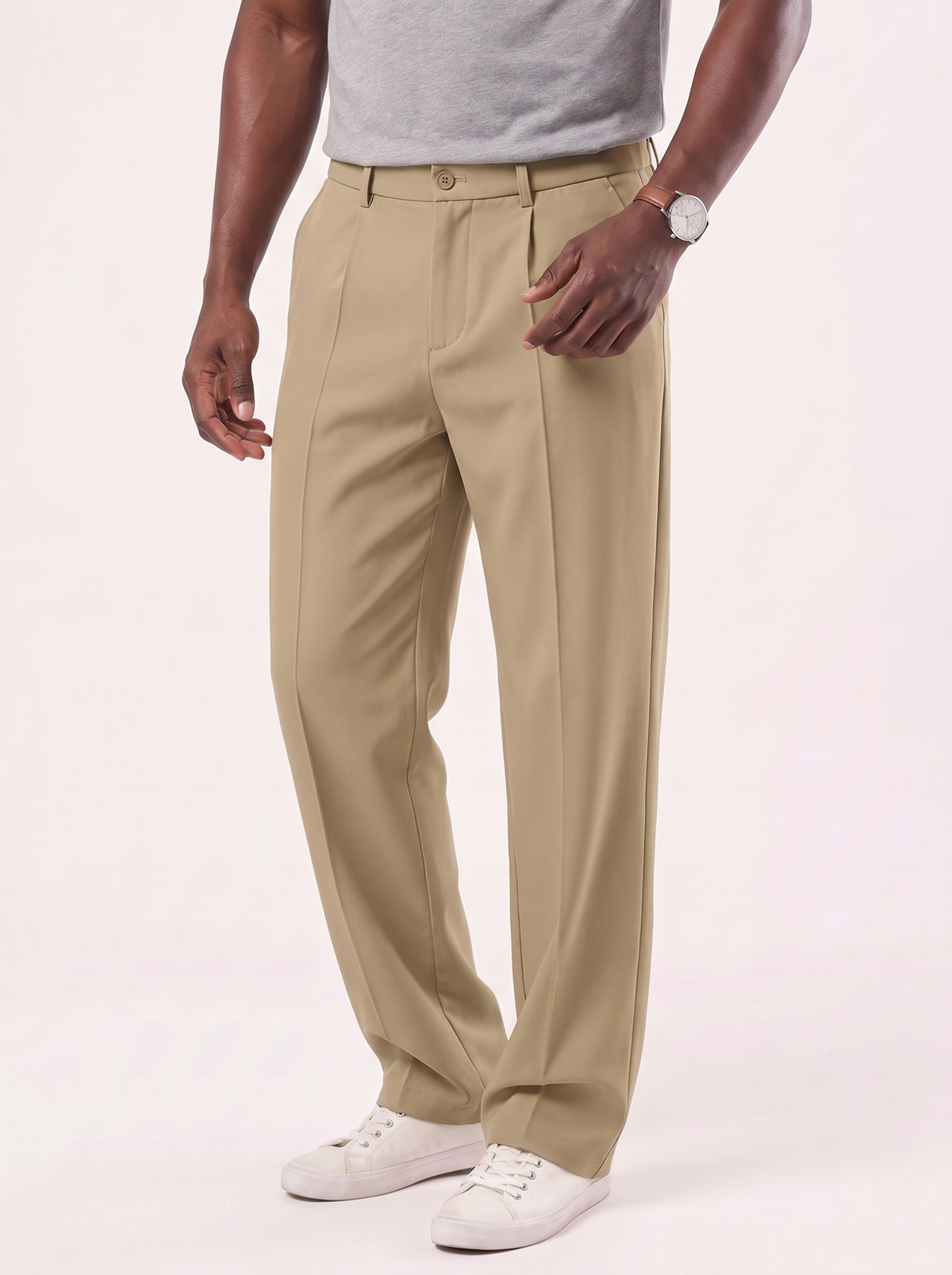 Pantalones Baggy Esenciales - Cross & Crown