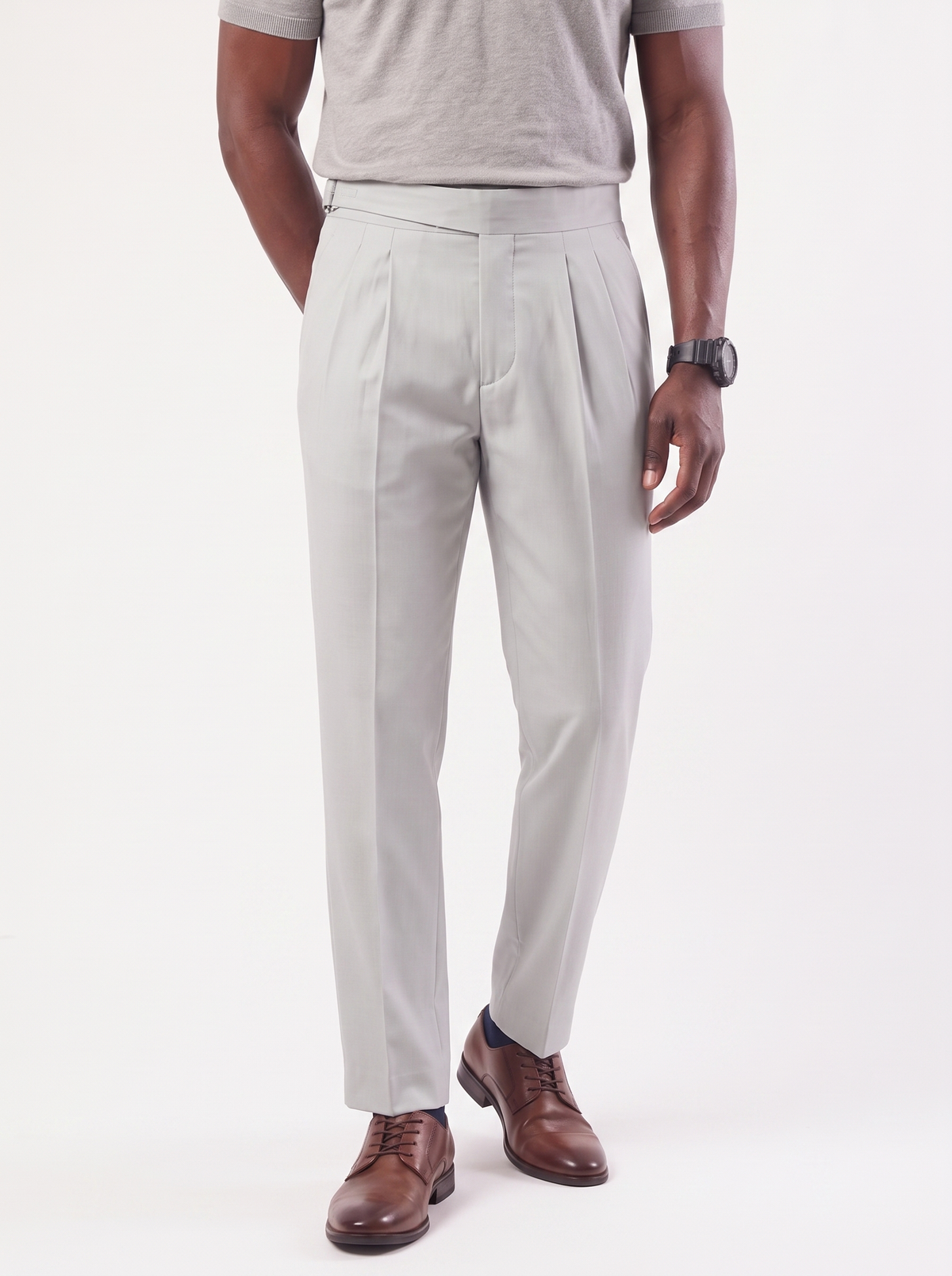 Pantalones Refinados Clásicos - Cross & Crown