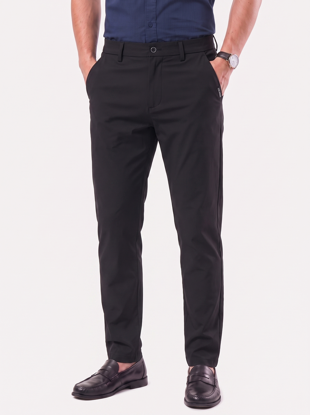 Pantalones Essencial Stretch - Nueva Cintura Elástica - Cross & Crown