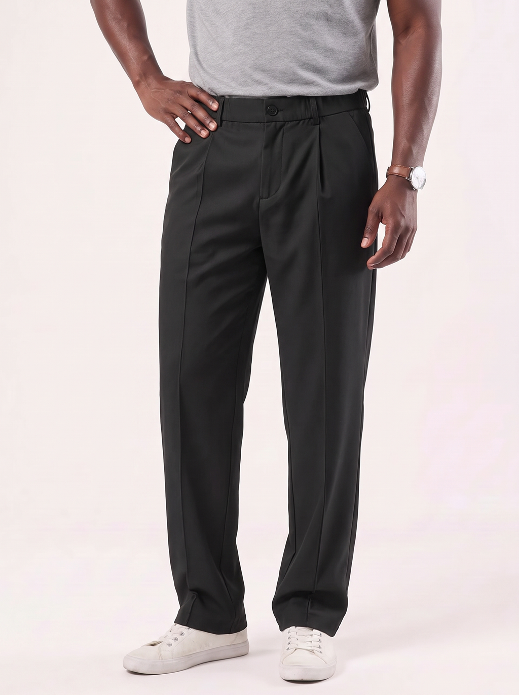 Pantalones Baggy Esenciales - Cross & Crown