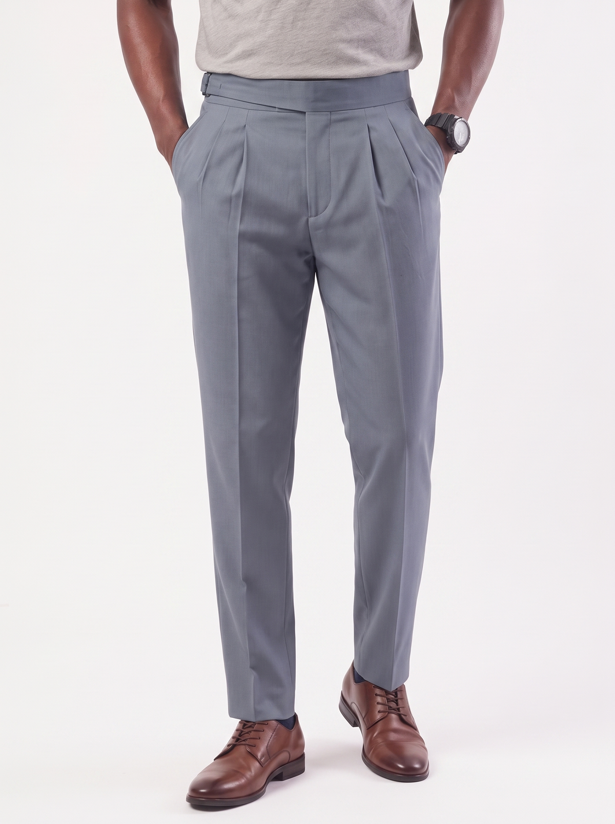 Pantalones Refinados Clásicos - Cross & Crown