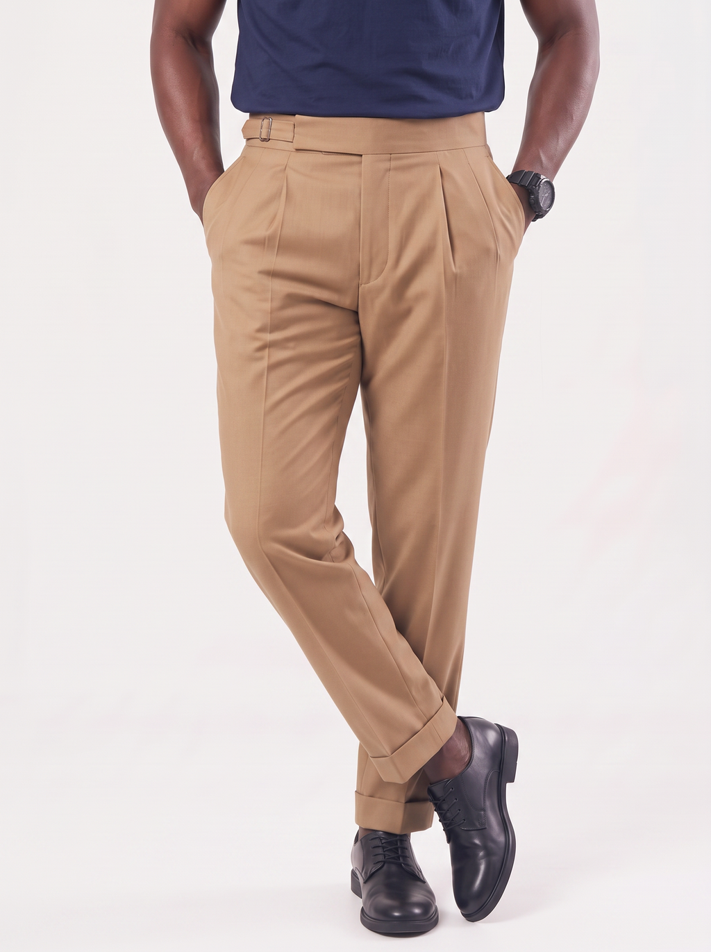 Pantalones de Estilo Británico Vintage - Cross & Crown