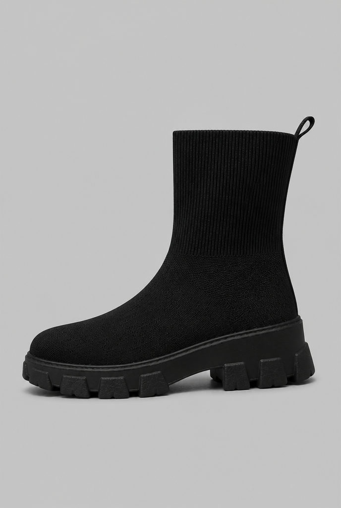 Botas Calcetín Mujer Elásticas Suela Chunky Plataforma