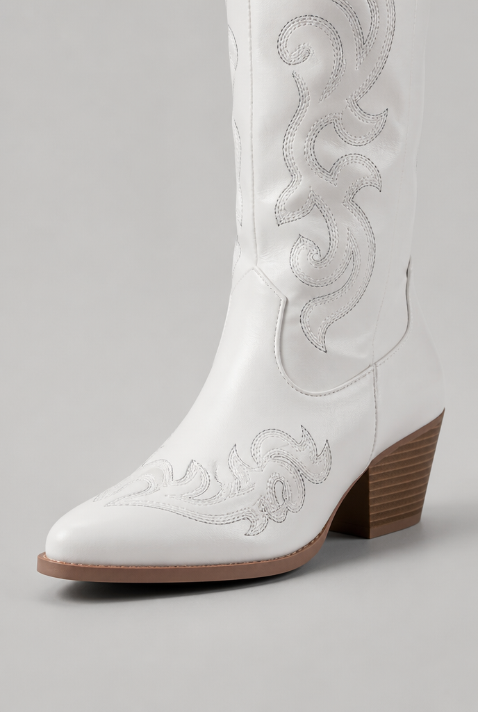 Botas Camperas Mujer de Caña Ancha de Piel con Cremallera
