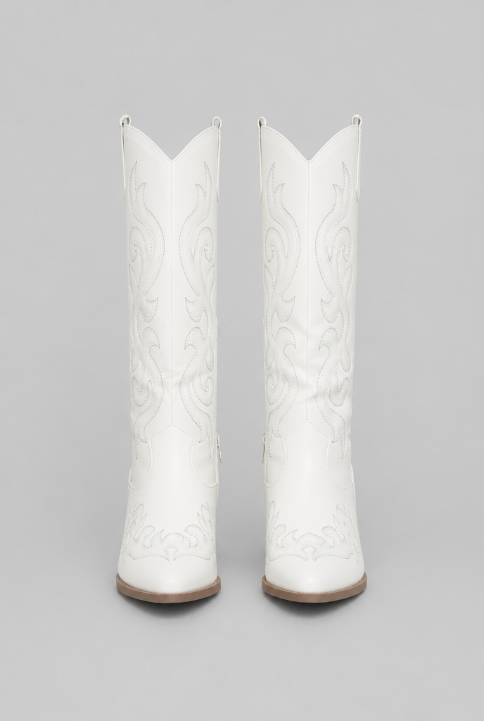 Botas Camperas Mujer de Caña Ancha de Piel con Cremallera