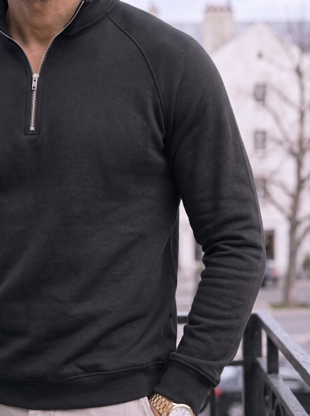 Suéter Pullover Noble Darkwave - Cruz y Corona