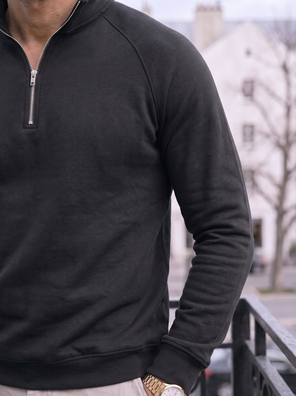 Suéter Pullover Noble Darkwave - Cruz y Corona