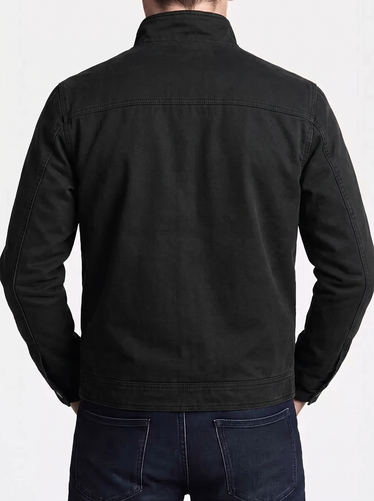 Chaqueta de Campo Negra Vintage Valmont - Cross & Crown