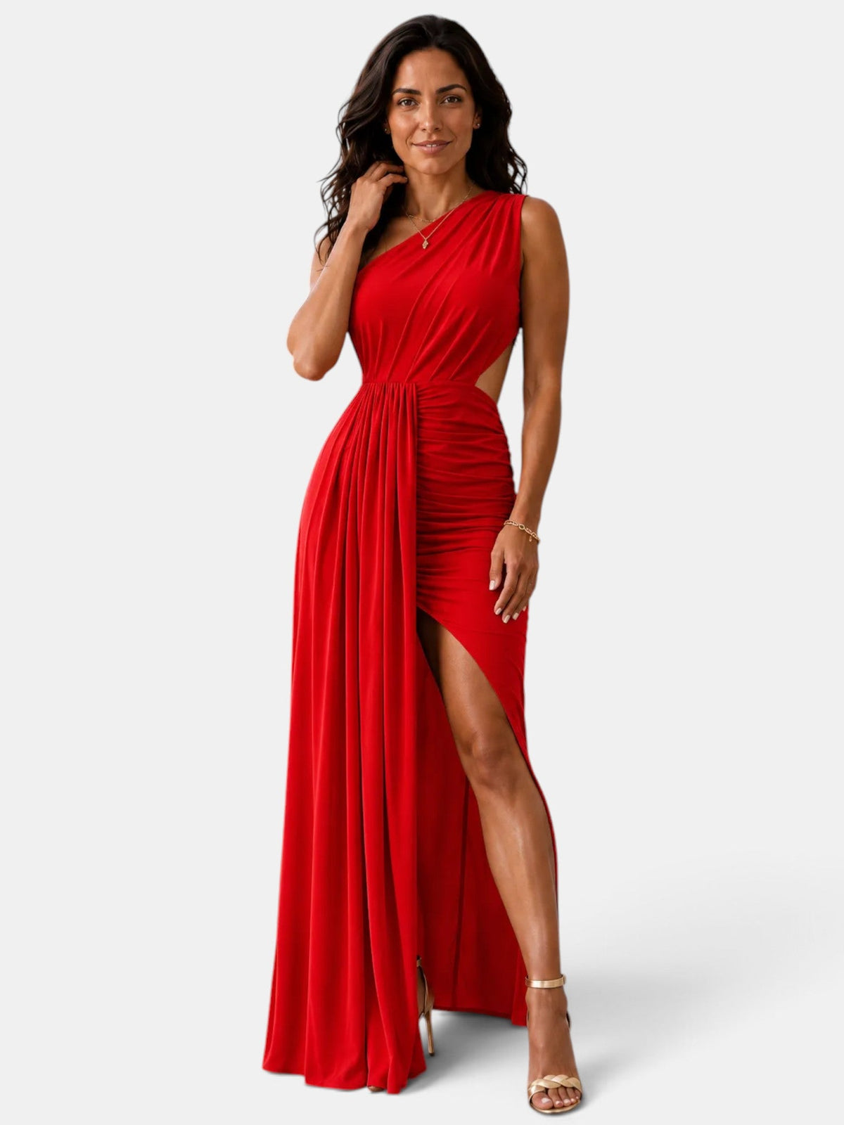 Vestido Largo Mujer Fiesta Elegante
