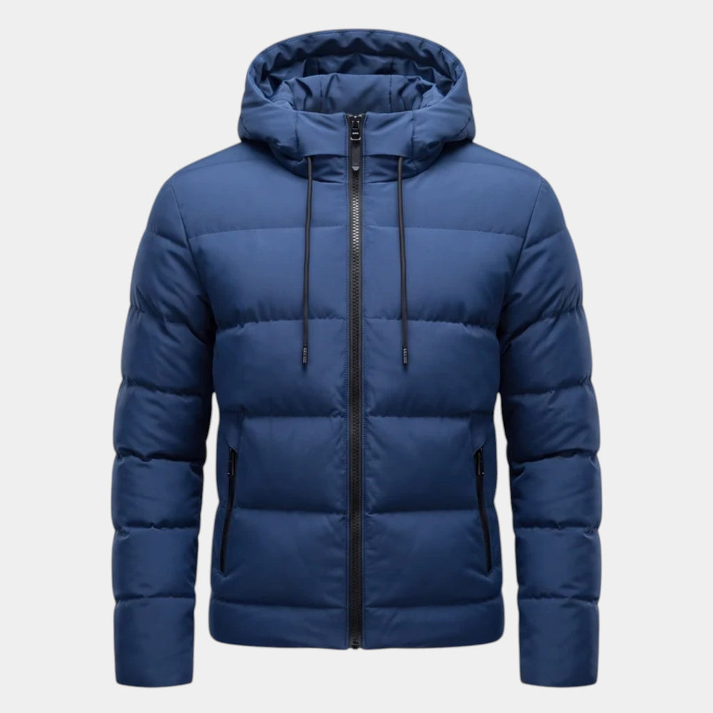Chaqueta Hombre Invernal Acolchada Resistente a la Intemperie