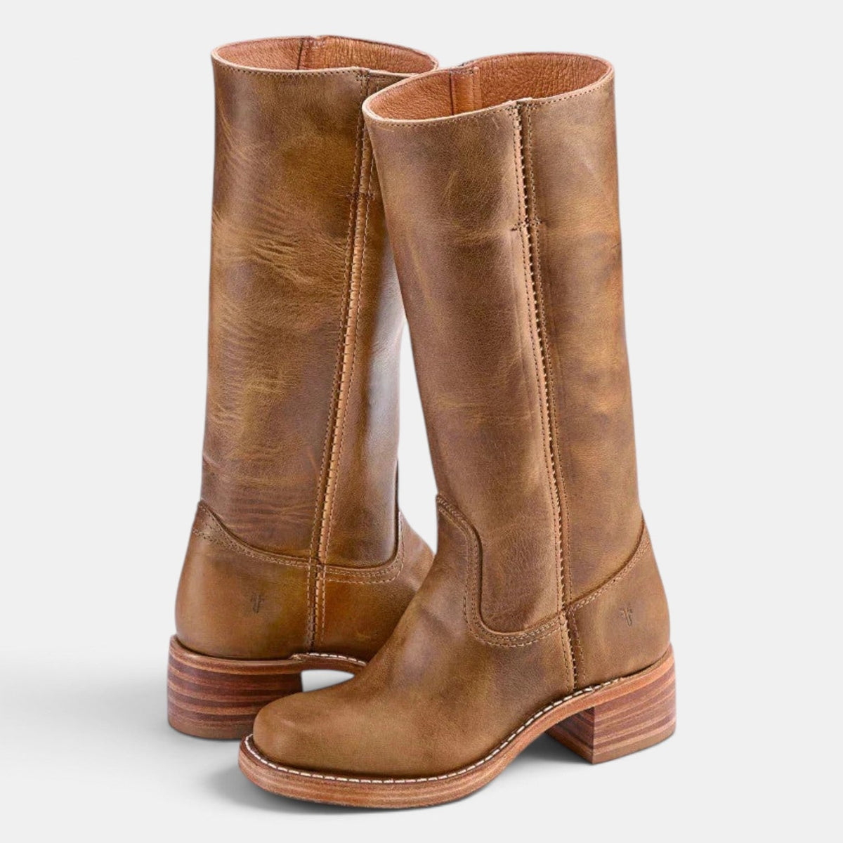 Botas Mujer Media Caña Tacón Ancho