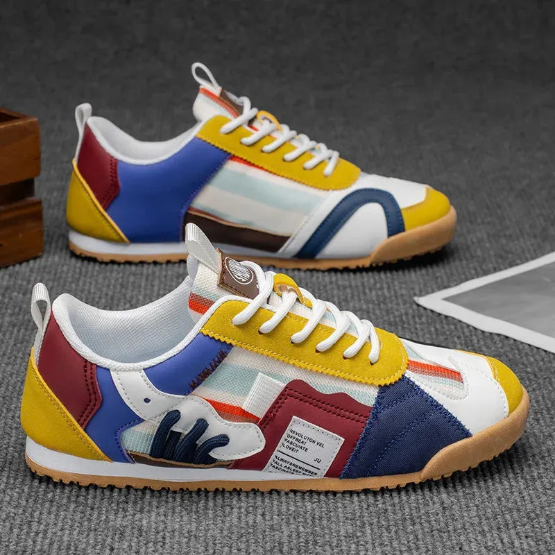 Zapatillas Urbanas Hombre con Ante Casual Premium