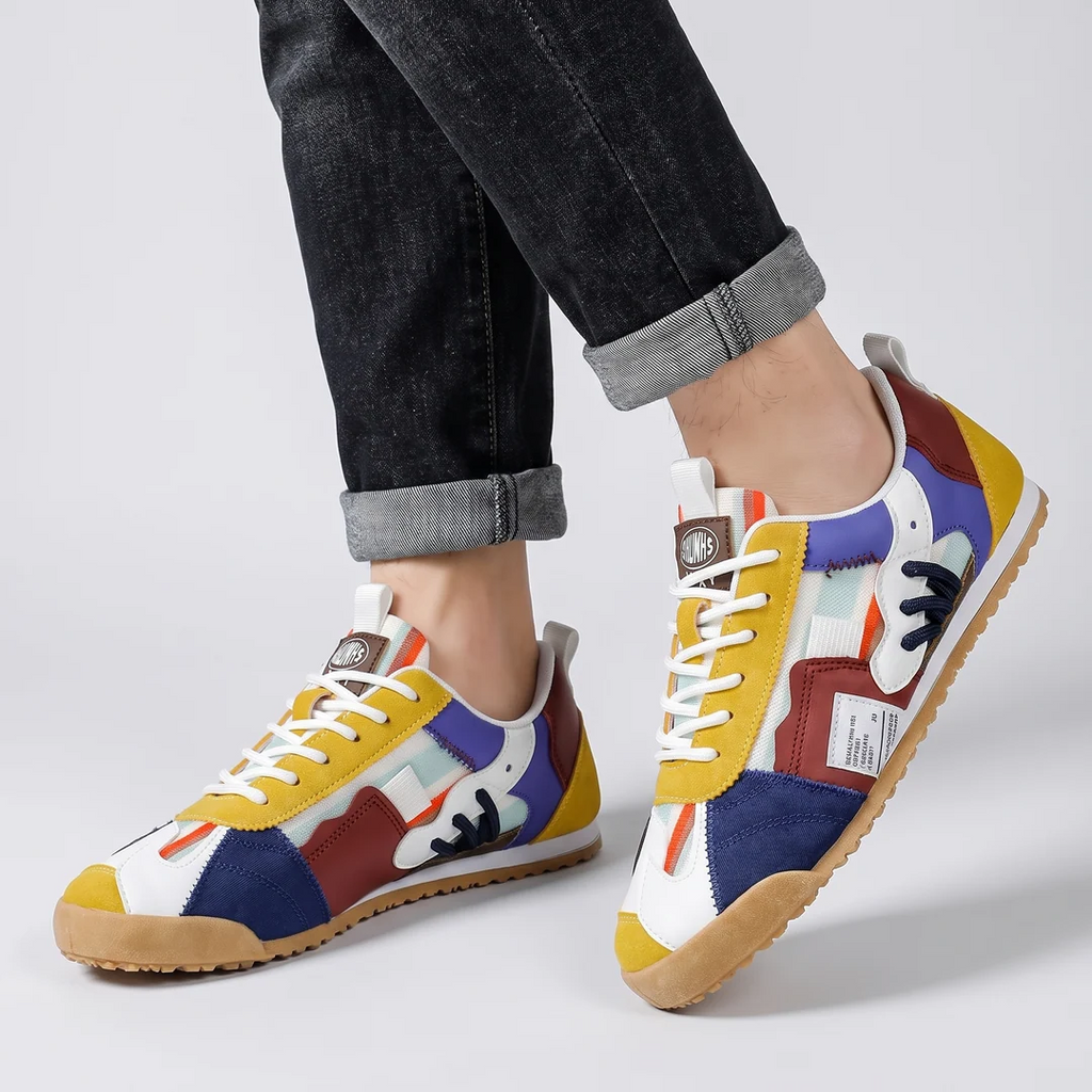 Zapatillas Urbanas Hombre con Ante Casual Premium