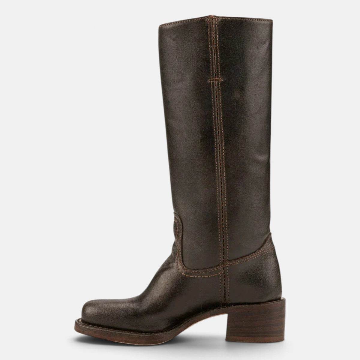 Botas Mujer Media Caña Tacón Ancho
