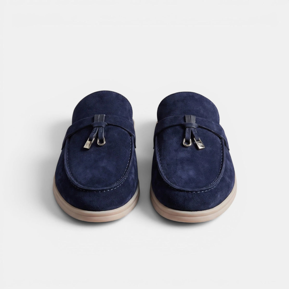 Mocasines Mule Hombre Ante