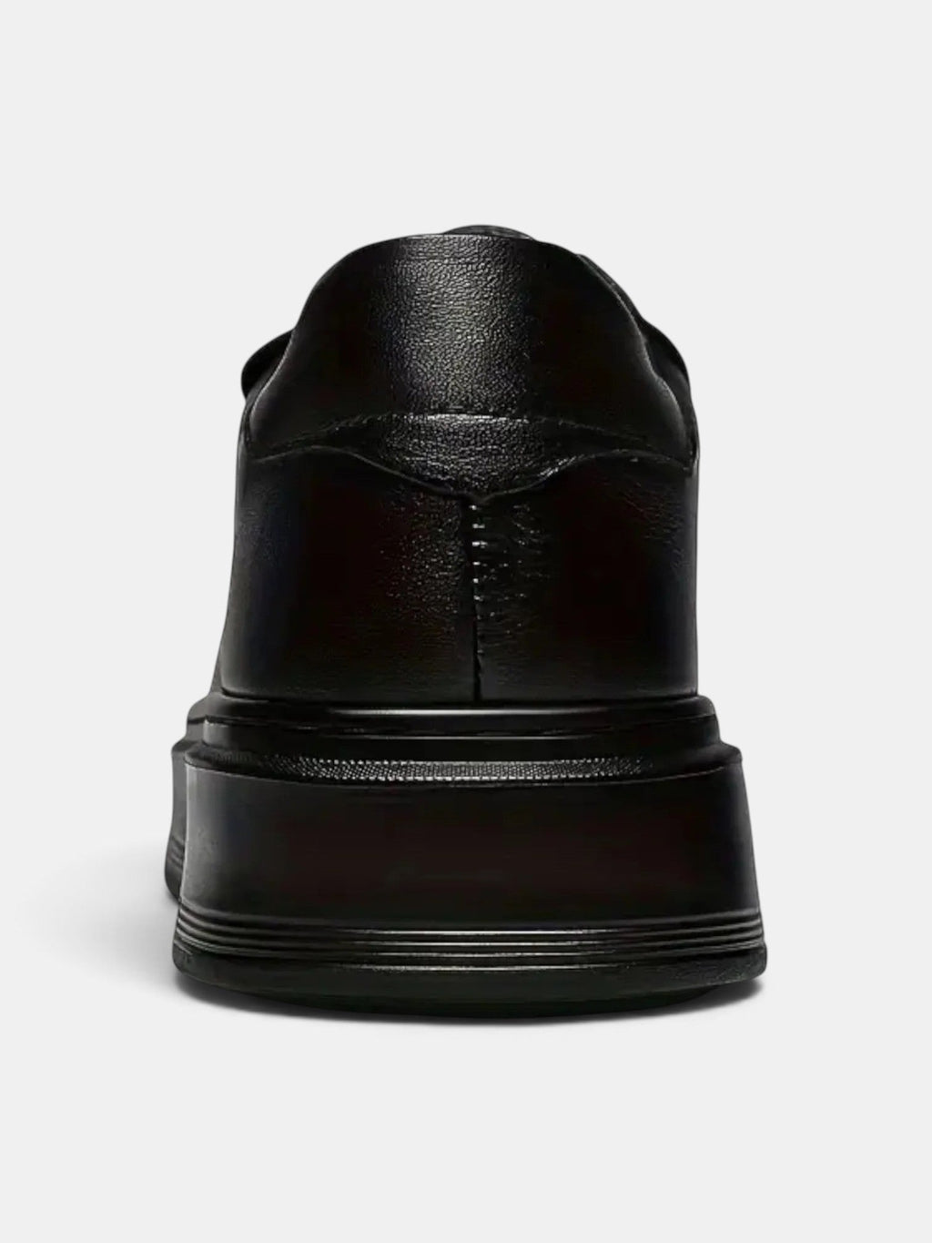 Zapatillas Hombre Negras Piel Vegana