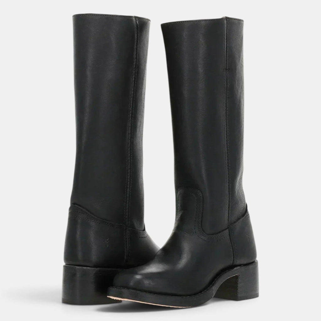 Botas Mujer Media Caña Tacón Ancho