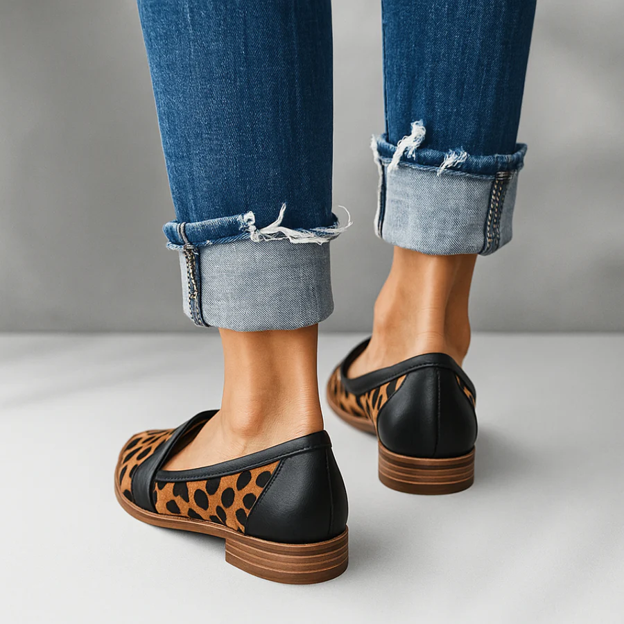 Mocasines Ortopédicos de Cuero Mujer