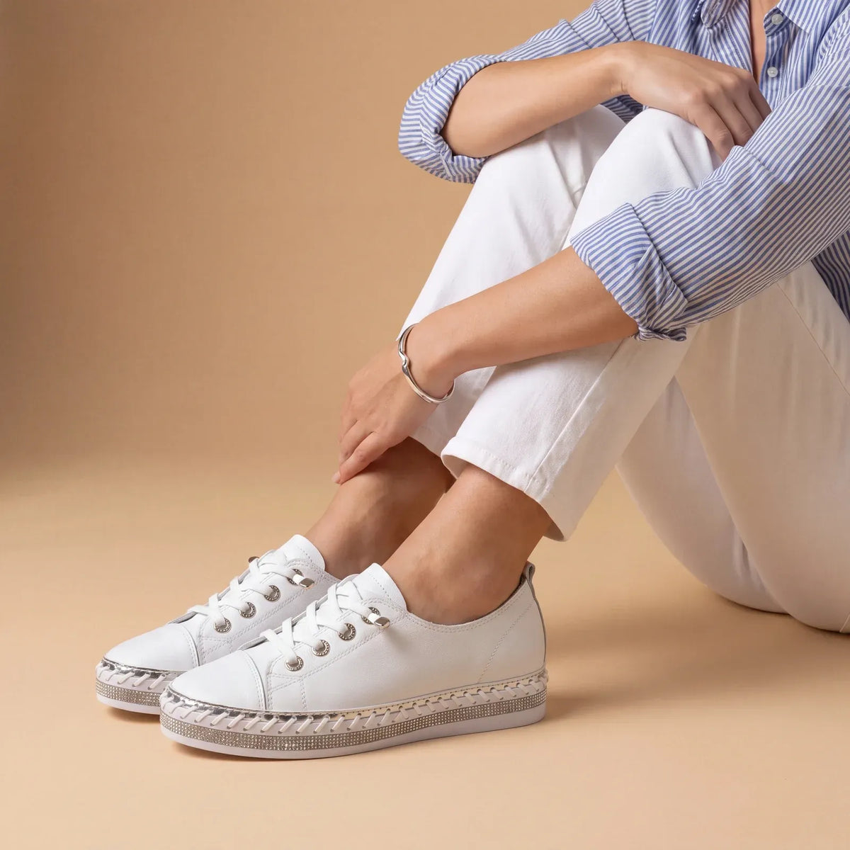 Zapatillas Mujer con Cristales