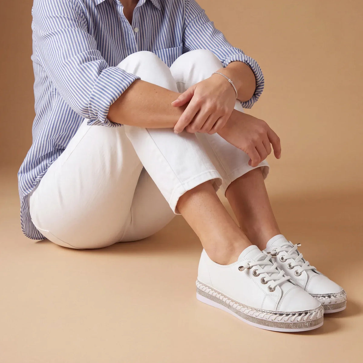 Zapatillas Mujer con Cristales