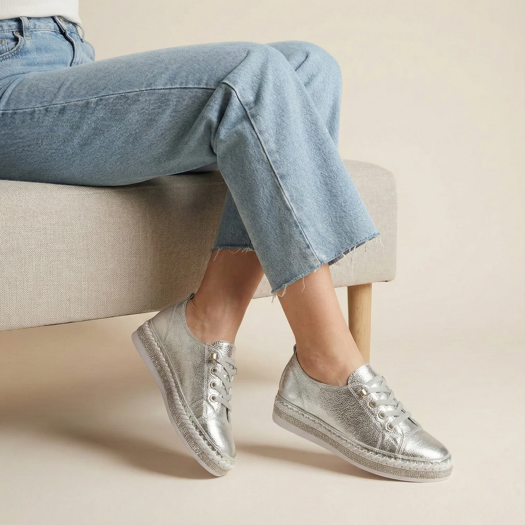 Zapatillas Mujer con Cristales