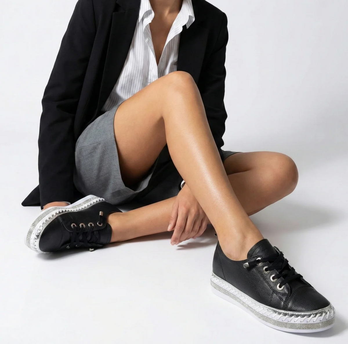 Zapatillas Mujer con Cristales