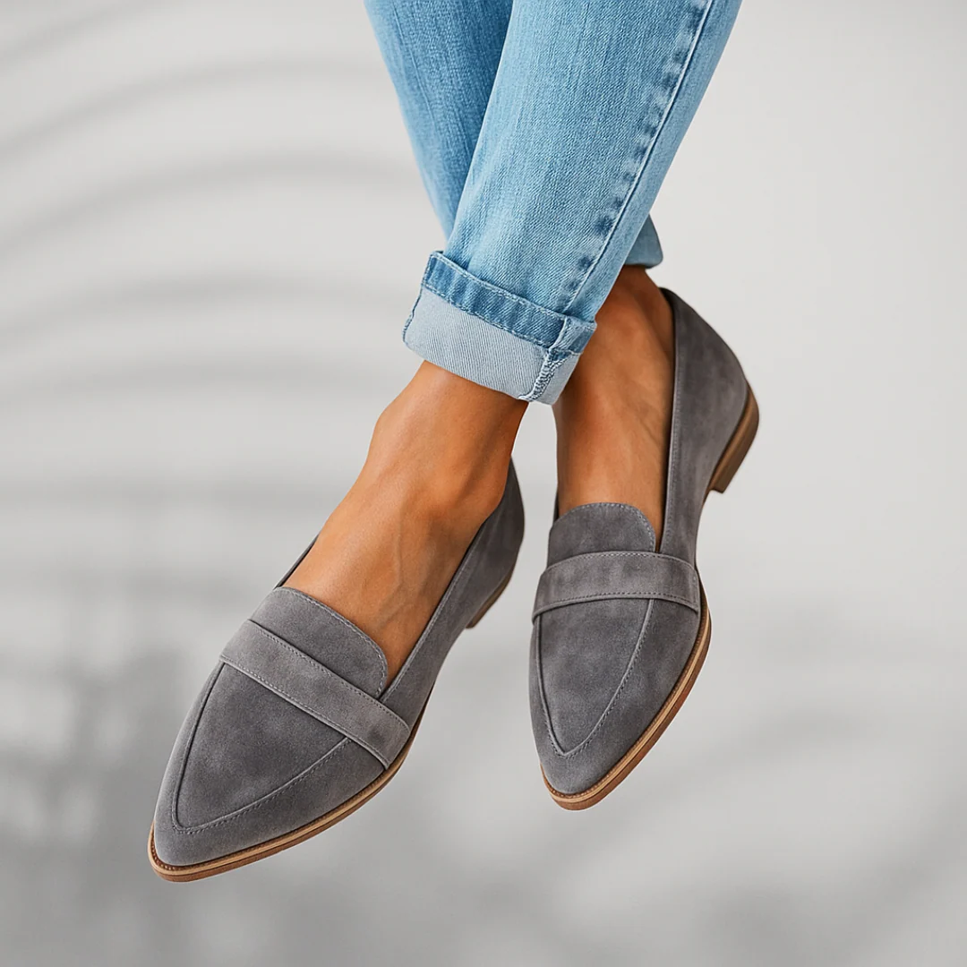 Mocasines Ortopédicos de Cuero Mujer