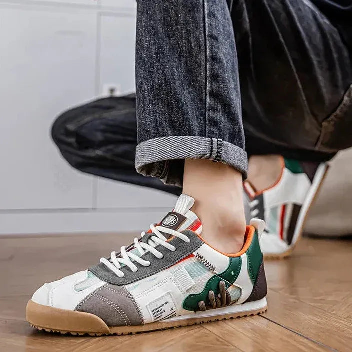 Zapatillas Urbanas Hombre con Ante Casual Premium