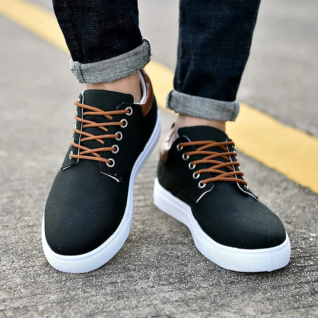 Zapatillas Hombre Urbanas Suela Blanca