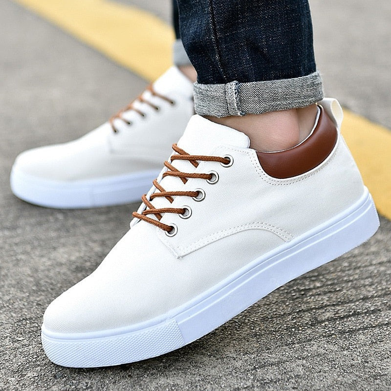 Zapatillas Hombre Urbanas Suela Blanca