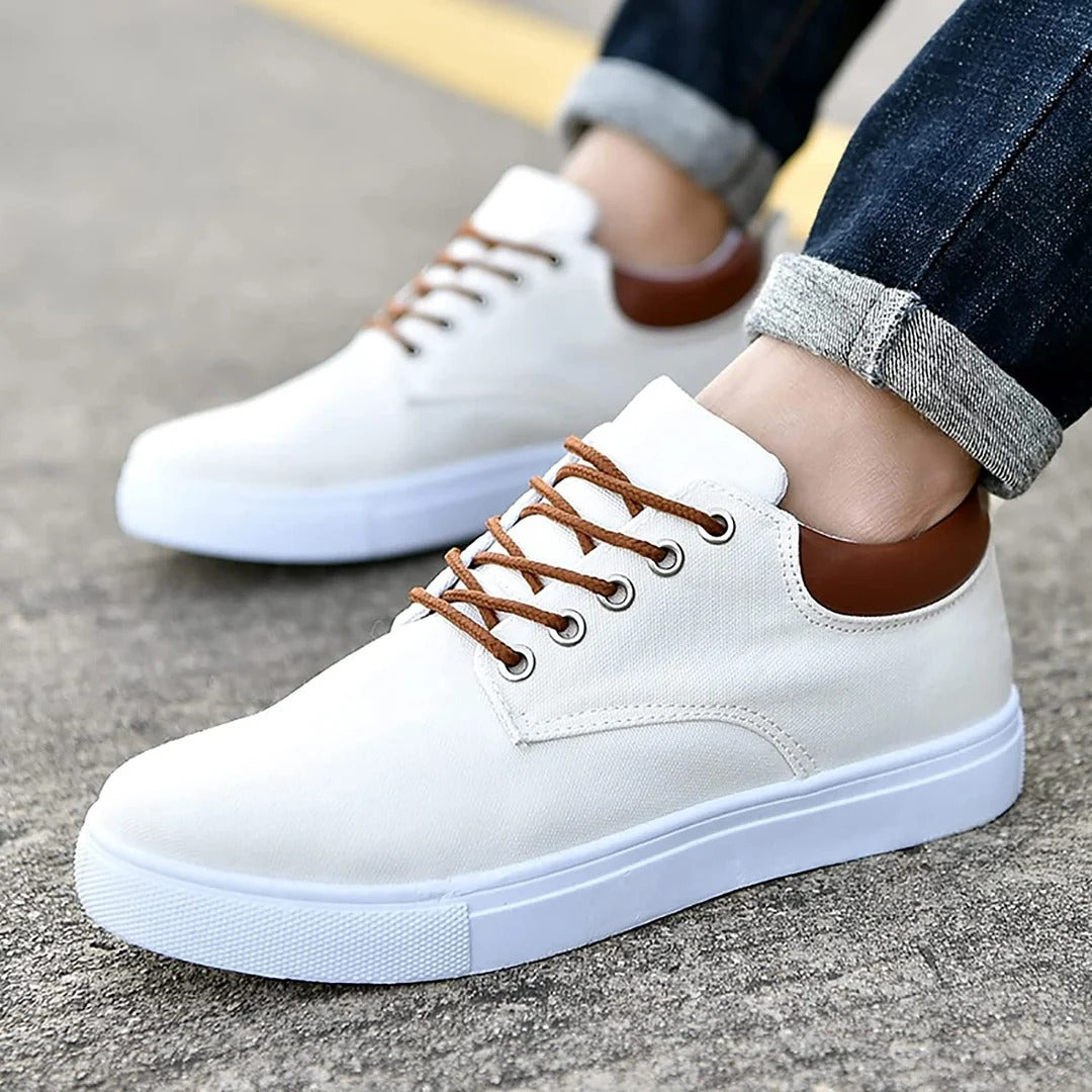 Zapatillas Hombre Urbanas Suela Blanca