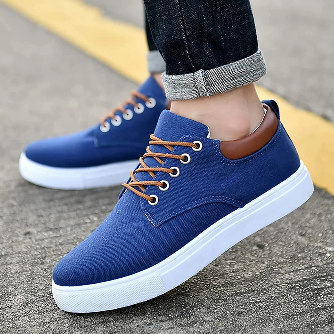 Zapatillas Hombre Urbanas Suela Blanca
